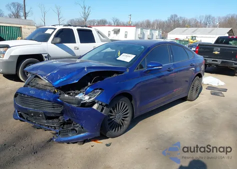 2015 Ford Fusion Titanium из США, поврежденный, VIN 3FA6P0K94FR152394